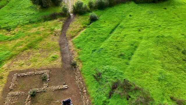 The ancient roman city of Cerro la Vila located in Quarteira, Portugal