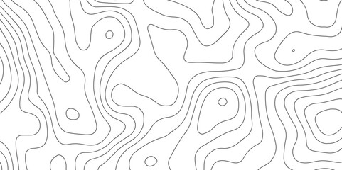 Abstract background with topographic contours map with geographic line map .white wave paper curved reliefs abstract background .vector illustration of topographic line contour map design .