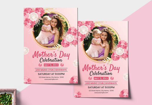 Mother‘s Day Celebration Flyer