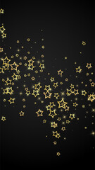 Starry night fairy tale background.