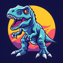 dinosaur vector illustration l9go