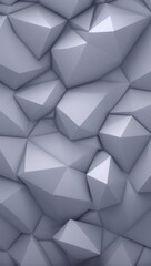 Obraz premium Polygonal Art Geometric Abstract Monochromatic Background