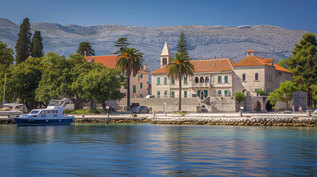 Croatia split Dalmatia county Kastle