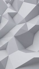 Obraz premium Polygonal Art Geometric Abstract Monochromatic Background
