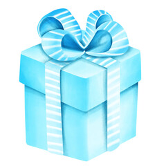 blue gift box