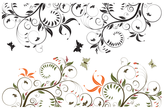 Free vector abstract line sample vector illustration isolated on white background