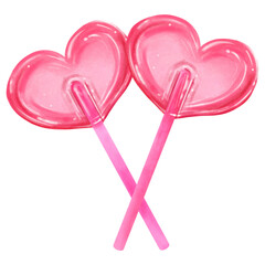 heart shaped lollipop