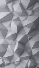 Obraz premium Polygonal Art Geometric Abstract Monochromatic Background