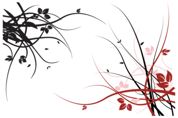 Free vector abstract line sample vector illustration isolated on white background