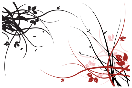 Free vector abstract line sample vector illustration isolated on white background