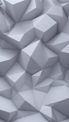 Obraz premium Polygonal Art Geometric Abstract Monochromatic Background
