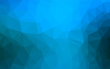 Fototapeta na wymiar Light BLUE vector abstract polygonal cover. Shining colored illustration in a Brand new style. Polygonal design for your web site.