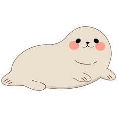cute, cartoon, sea, ocean, illustration, animal, vector, character, seal, marine, lion, water, wildlife, isolated, nature, wild, sea lion, mammal, baby, aquatic, icon, zoo, underwater, arctic, drawing