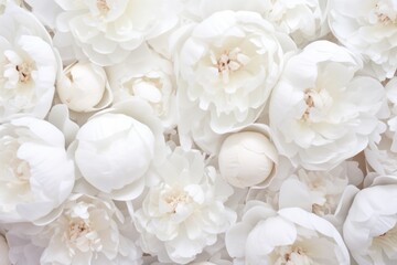 Obraz na płótnie Canvas close up of white flowers