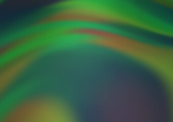 Light Green vector blurred and colored background. Colorful abstract illustration with gradient. Brand new style for your business design.