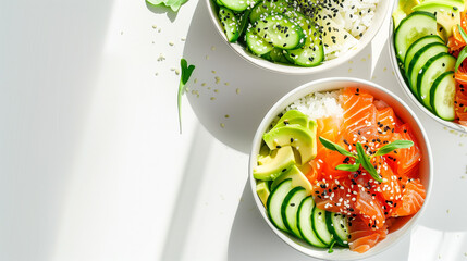 Poke salmon bowl - Tasty