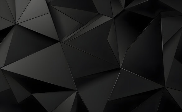  black background with a grey pattern and triangles © Davy
