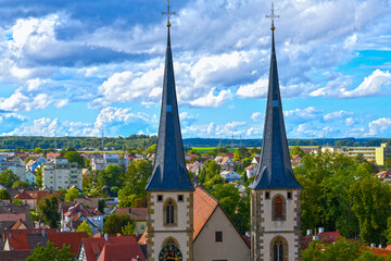 Altstadt von Bad Wimpfen im Landkreis Heilbronn (Baden Württemberg)	