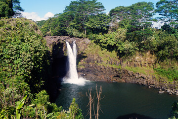 Rainbow Falls, Hilo, Big Island, Hawaii, United States