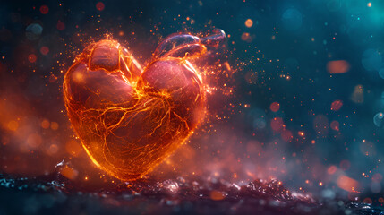 big beautifull heart Generative AI