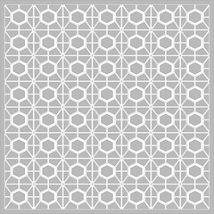 arabic geometric seamless ornament pattern vector illustration