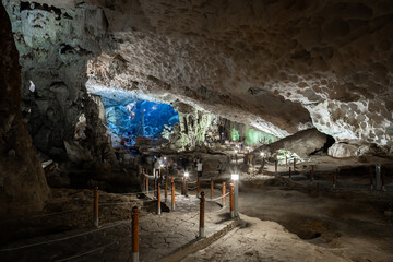 Ha Long Bay, Sung Sot Cave, Asia world attraction and Travel