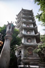 Marble Mountains temple, DaNang, Vietnam, Asia world attraction