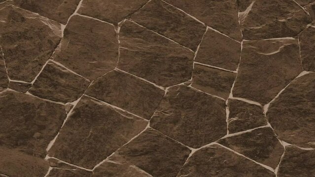 Stone Wall Animated Texture Set: Loop-Ready Clips for Animation Textures or Video Luma Mattes