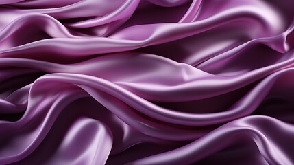 Fototapeta premium Grape Glamour: The Luxurious Feel of Purple Satin Fabric Weave Creates a Soft and Smooth Wallpaper Background
