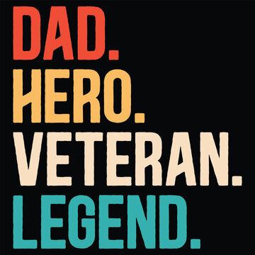 Funny Dad.Veteran .Navy.Legend. T-shirt Design,Gift Veteran Fathers Day T-shirt Design,Retro Father Day T-shirt Design