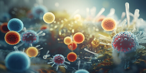 A picture of bacteria and bacteria that are labeled as bacteria.
