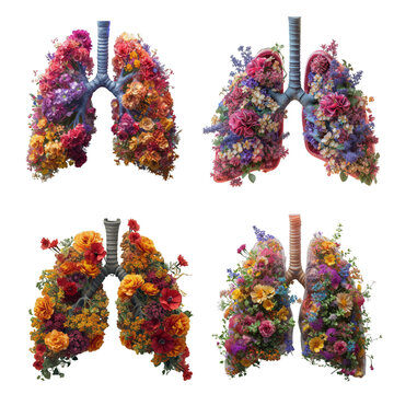 Floral Lungs Artwork