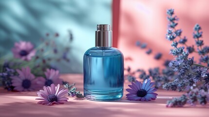 Obraz na płótnie Canvas a bottle of perfume sitting on a table