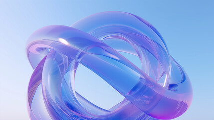 抽象的な彫刻3Dの画像 円形のミニマリズムシンボル 青紫色
An abstract 3d circular symbol. Purple and blue based wallpaper background [Generative AI]
