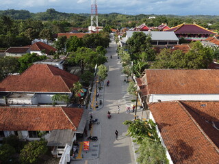 Obraz premium view of the old town