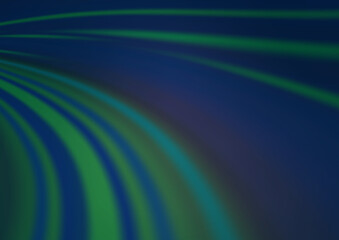 Dark BLUE vector pattern with liquid shapes. Geometric illustration in marble style with gradient. Pattern for your business design.