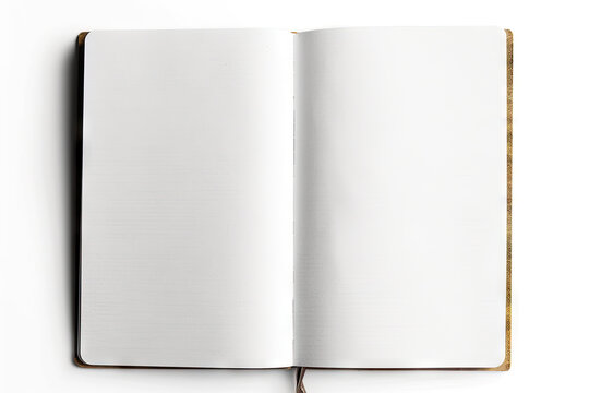 white Traveler's Notebook on white background