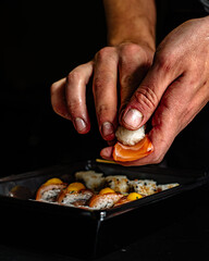 Uramaki sushi experience