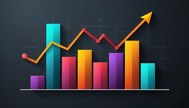 Data Graphic Pictogram: A Business Chart Icon Design