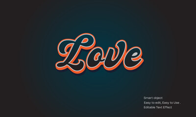 3d text effect vector  file