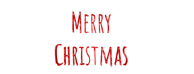 Merry Christmas hand lettering calligraphy isolated on background. Vector holiday illustration element. Merry Christmas script calligraphy	