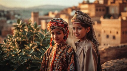 Fototapeta premium Morocco Kids