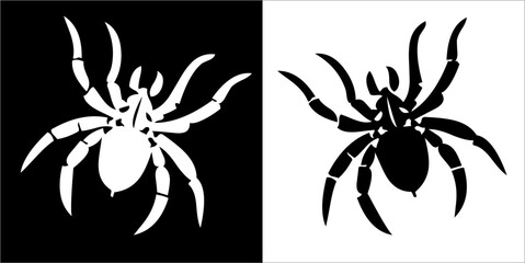 Illustration vector graphics of spider icon