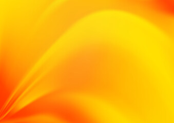 Light Yellow, Orange vector blur pattern. Colorful illustration in blurry style with gradient. Brand new style for your business design.