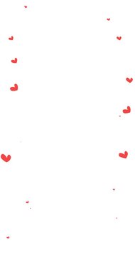 4k hand drawing animated little red hearts random move. Love  vertical frame. Decorative minimal valentines cute borders. I like you live wallpaper. Simple Happy Valentines card. Doodle draw fly heart