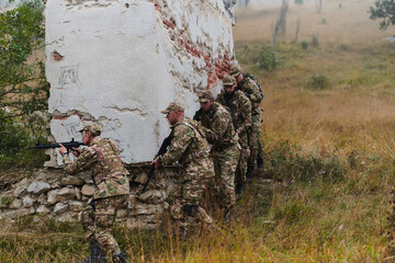 In a high stakes mission, a specialized military unit executes a tactical operation to secure a...