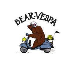 Bear Vespa