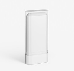 3d Empty White Soap Cover Mockup Packaging On White Background 3d Illustration