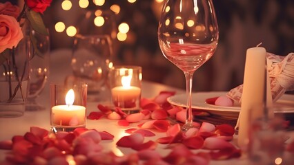 Romantic backgrounds love concept In the Valentine's Day