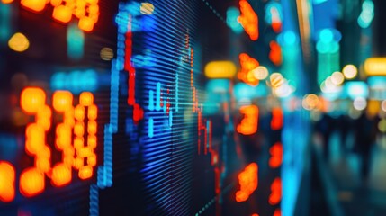 Wallpaper of Stock Market Charts